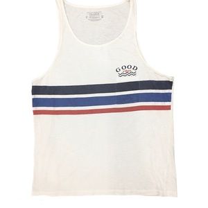 Pull & Bear Men’s Good Vibes Tank Top X-Large